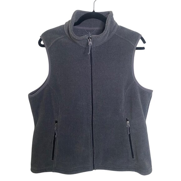 L.L. Bean Polartec 200 Fleece Vest Womens L Petite Recreational Gear - Picture 2 of 10